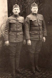 RPPC WW1 US Army 3rd Army Paoli, Indiana Soldier Real Photo Postcard   c1918