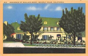 Residence of Wallace Berry Beverly Hills, CA, USA 1946 