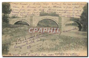 Old Postcard Bedarrides Bridge over the Ouveze