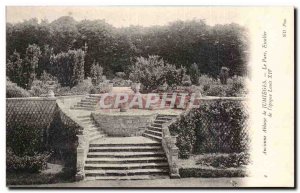Jumieges Postcard Old Old Abbey Jumieges The stairs of park & ​​# 39epoqu...