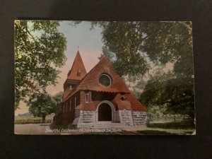 U.S. St Johns Church Del Monte California 1908 Postcard R41384 