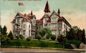 Postcard Annie Wright Seminary in Tacoma, Washington~3475