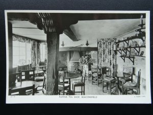 BEACONSFIELD Puffin Tea Shop Interior c1951 RP Postcard by Raphael Tuck BF17
