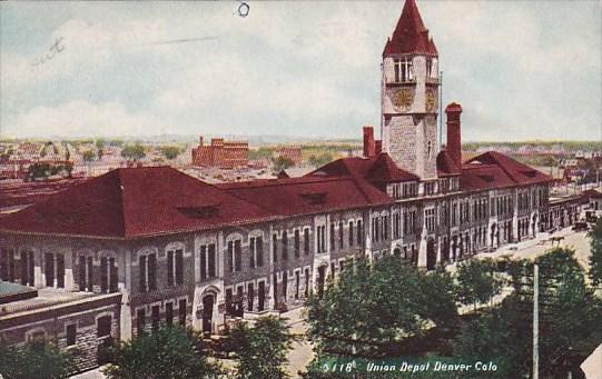 Union Depot Denver Colorado 1949