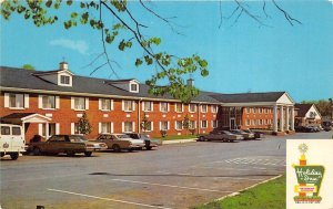 Lexington Kentucky 1960s Postcard Holiday Inn Motel Entrance