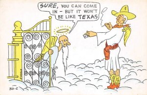 You Can Come In But It Won't Be Like Texas - Comic, Texas TX  