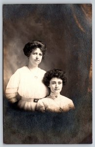 RPPC  Mother and Daughter Postcard