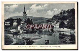 Old Postcard Nahebrücke Und Kreuznach Kauzenburg Horses