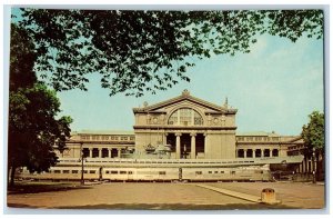 Chicago Illinois Postcard Two Attraction Pioneer Zephyr German Submarine c1960s