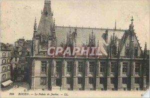 Old Postcard Rouen Courthouse