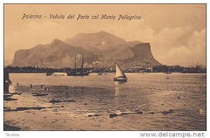 Veduta Del Porto Col Monte Pellegrino, Palermo (Sicily), Italy, 1900-1910s