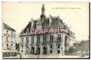 Old Postcard Saint Denis L & # 39Hotel City