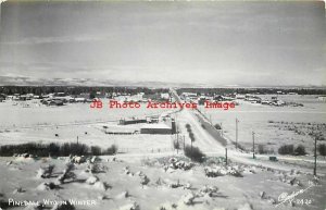 WY, Pinedale, Wyoming, RPPC, Town View, Sanborn Photo No Y2420