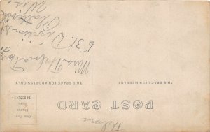 G72/ Plattesville? Wisconsin RPPC Postcard c1910 Interior Students School Class