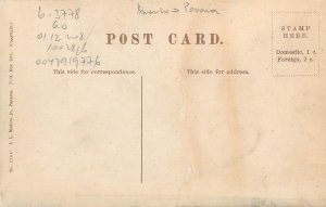 Panama Fifth Street vintage postcard c.1910