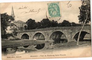 CPA MIRECOURT - Pont de Faubourg St-Vincent (200120)