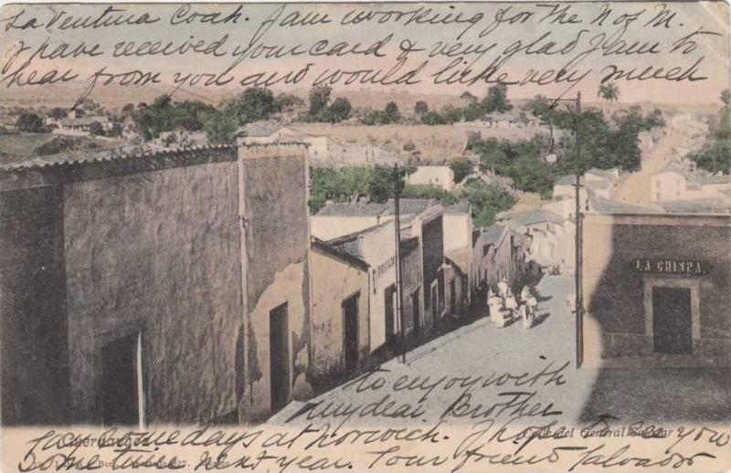 LP18    Cuernavaca, Mexico,  Calle del General , postcard