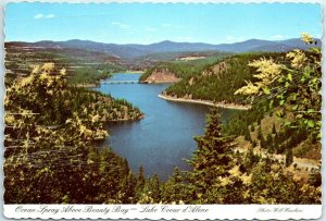 M-12181 Ocean Spray Above Beauty Bay Lake Coeur d'Alene Idaho