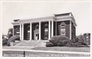 Morrison Library Asbury College Wilmore Kentucky Real Photo