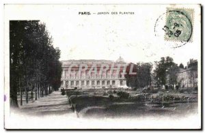 Paris - 5 - Botanical Garden - Old Postcard