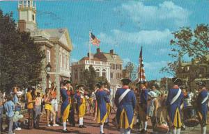 Florida Orlando Walt Disney World Liberty Square Fife And Drum Corps 1977