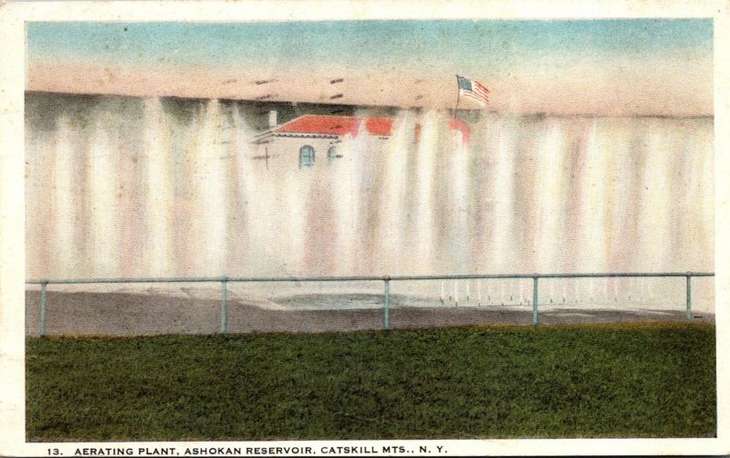 New York Catskill Mountains Ashokan Reservoir Aerating Plant 1922