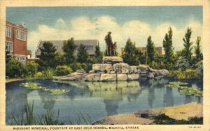 McKnight Memorial Fountain - Wichita, Kansas KS