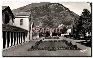 Modern Postcard Luchon La Reine Des Pyrenees The front Parterres the spa esta...