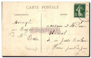 Old Postcard Dreux Les Halles And & # 39Hotel Town