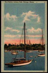 Boat Harbor Jackson Park, Chicago, Illinois- Linen PC