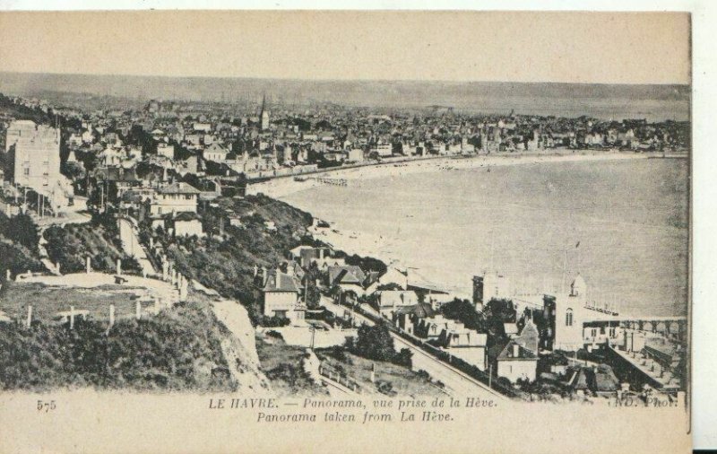 France Postcard - Le Havre - Panorama Vue Prise De La Heve - TZ11916
