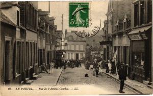 CPA LE PORTEL - Rue de l'amiral courbet (196537)