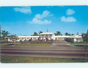 Pre-1980 MOUNT VERNON MOTEL Jacksonville & Daytona & West Palm Beach FL AD8841