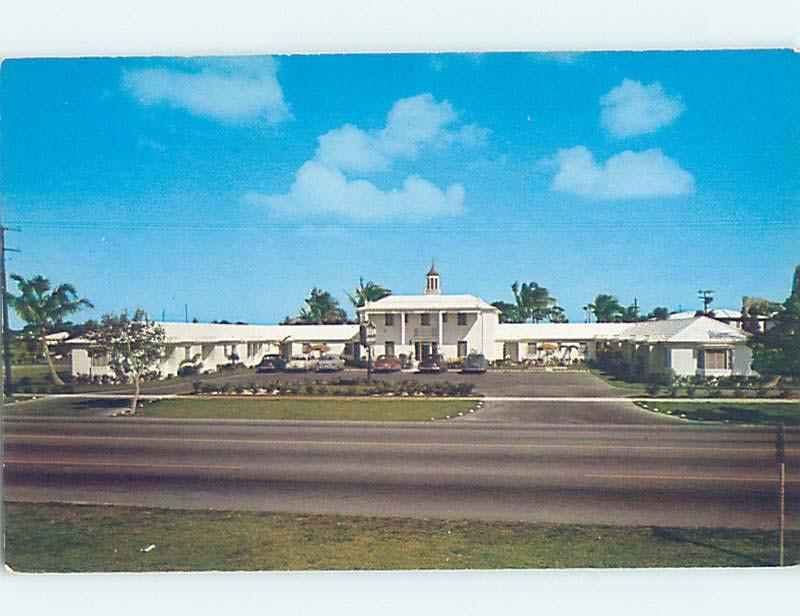 Pre-1980 MOUNT VERNON MOTEL Jacksonville & Daytona & West Palm Beach FL AD8841