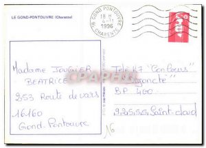 Modern Postcard The Charente Gond Pontouvre