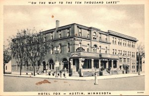 Minnesota Austin Hotel Fox Curteich