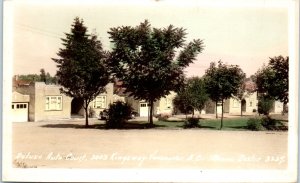 Deluxe Auto Court 3003 Kingsway Vancouver British Columbia Canada RPPC Postcard