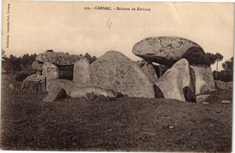 CPA CARNAC - Dolmen de Keriaval (205969)
