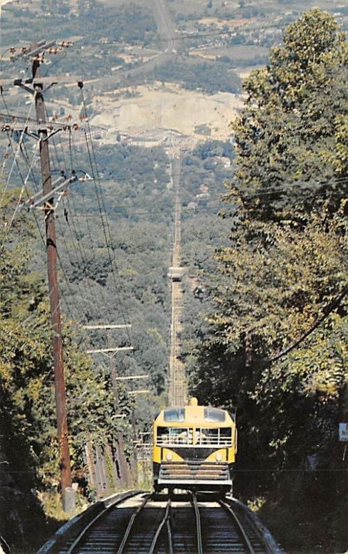 Looking Down The Incline Chattanooga, Tenn., USA Tennessee Train Unused 