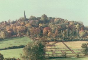 Harrow Amazing Aerial View Middlesex 3x Postcard s