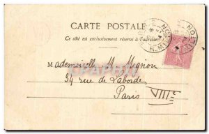 Old Postcard Paris Rue St Martin Tramway