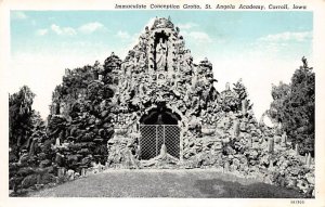 St Anglea Academy Immaculate Conception Grotto Carroll, Iowa