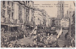 ANVERS, Belgium, 1900-1910´s; Cortege Des Bijoux, Groupe Du Cougo