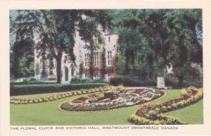 Floral Clock at Victoria Hall - Montreal QC, Quebec, Canada