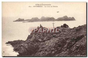 Old Postcard Rotheneuf Cross L & # 39Ermite