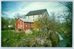 1960 Clifton Ohio OH Vintage Postcard Milling Co. Inc. 75 Water St. Building
