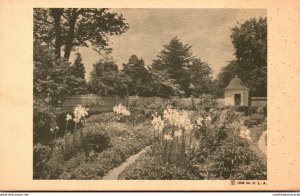Virginia Mount Vernon Home Of Washington The Flower Garden