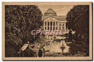 Old Postcard Wiesbaden Kurhaus