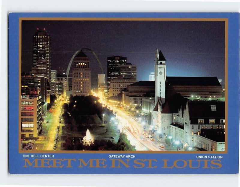 Postcard Meet Me In St. Louis, Missouri