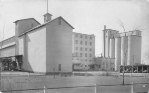 H32/ Greeley Colorado RPPC Postcard c1910 Mill Elevators Farming